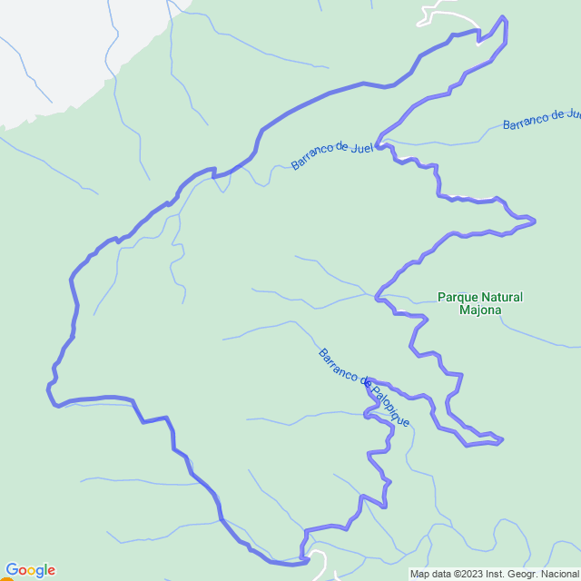 Carte du sentier de randonnée: San Seb/Enchereda - La Campana - Enchereda